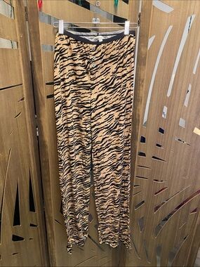 NWOT Frankie’s Bikinis Lounge Pants - Tan & Black Small